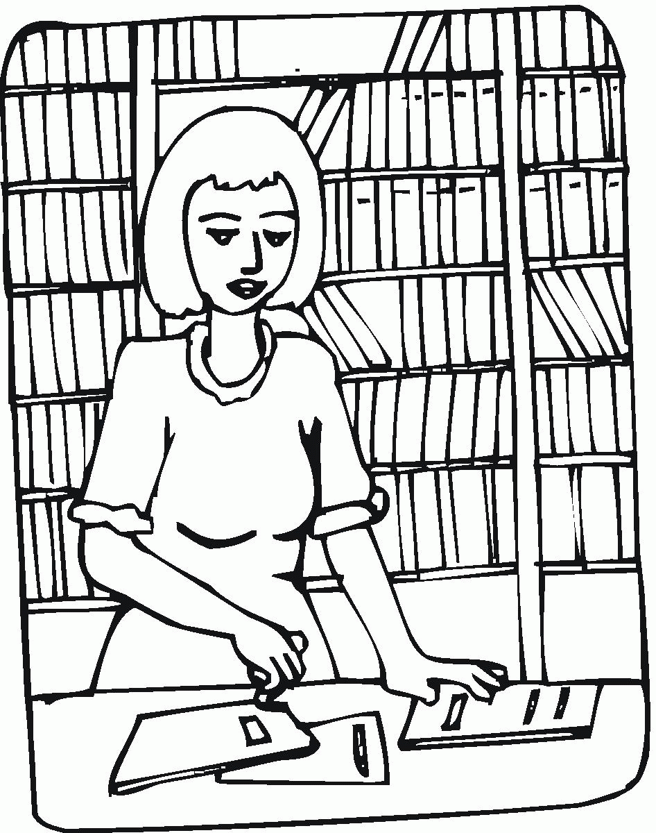 Biblioteka kolorowanki